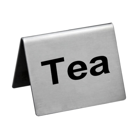 Табличка "Tea" 5х4см сталь P.L. Арт.81200199