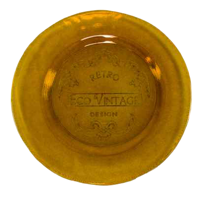 Тарелка круглая 20см высота 2см стекло Eco Vintage Maditerranea Испания  Арт.8034С014