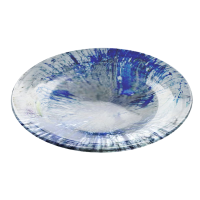 Тарелка круглая глубокая d=26см  Splash. Арт.GBSBA26CK101606