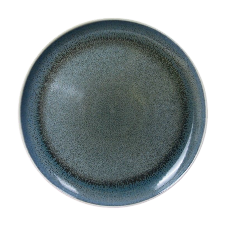 Тарелка мелкая 10,5" 266мм, голубой "Corone Oceano" Арт.фк1582