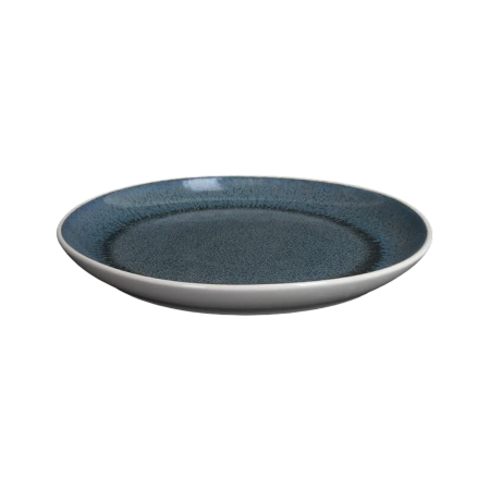 Тарелка мелкая 8,25" 205мм, голубой "Corone Oceano" Арт.фк1581