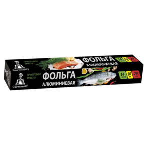 Фольга Gurmanoff 44х10м 14мкм (24шт.коробка)
