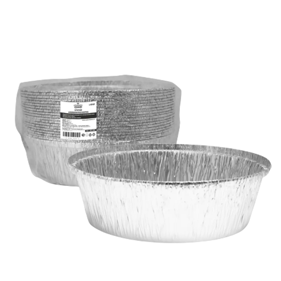 Форма алюм. круглая 1405мл. 205/167 h=55мм (400шт/уп) 402-682
