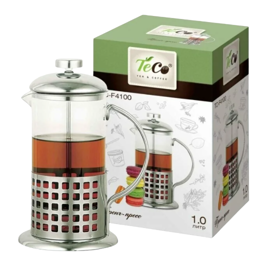 Френч-пресс ТЕСО 1л Арт.ТС-F4100