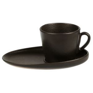 Чашка с блюдцем 200мл Cappuccino  "BLACK STAR" P.L. Арт.81223144