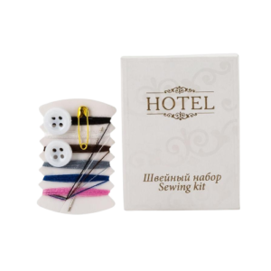 Швейный набор в картоне серия HOTEL 500шт/1кор.