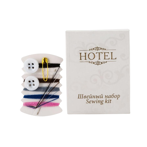Швейный набор в картоне серия HOTEL 500шт/1кор.