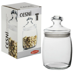 банка с крышкой CESNI 940мл  Артикул 97560 В