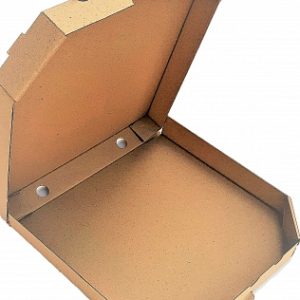 коробка под пиццу цельная бурая 310х310