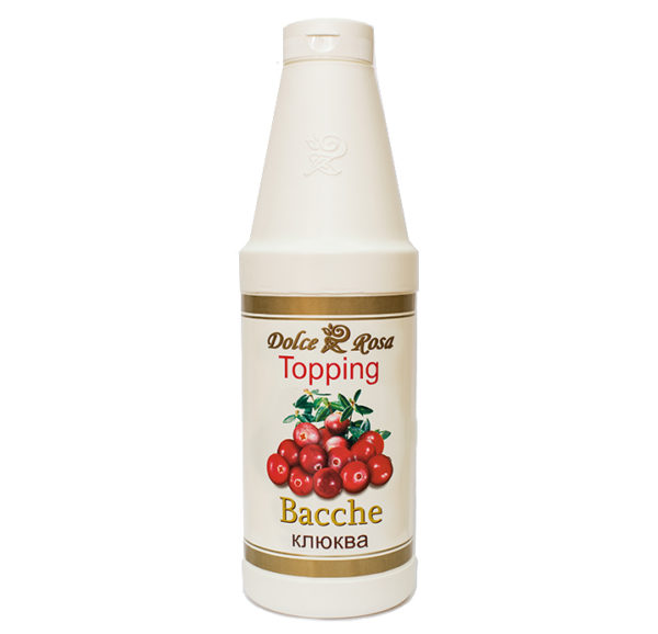Топпинг для мороженого "Клюква" Dolce Rosa 1кг