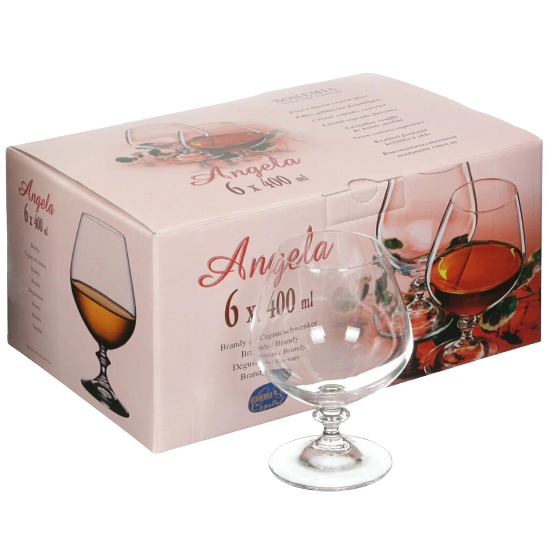 набор бокал д/бренди Angela 400мл  6шт Артикул 40600/400