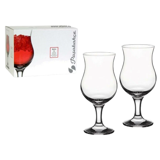 набор стаканов BISTRO 6шт 380мл. (коктейль)Арт.44872В