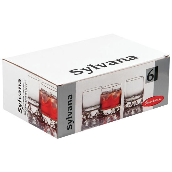 набор стаканов  SYLVANA 6шт. 200мл низкие  Артикул 42414В
