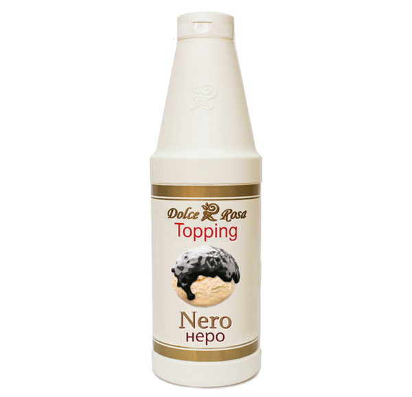 Топпинг для мороженого "Неро" (Черный) Dolce Rosa 1кг