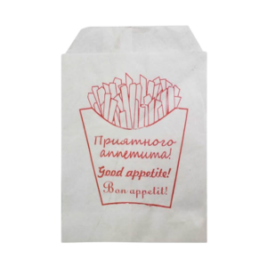 пакет бумажный пищ. д/фри 170х120 жирост 100шт