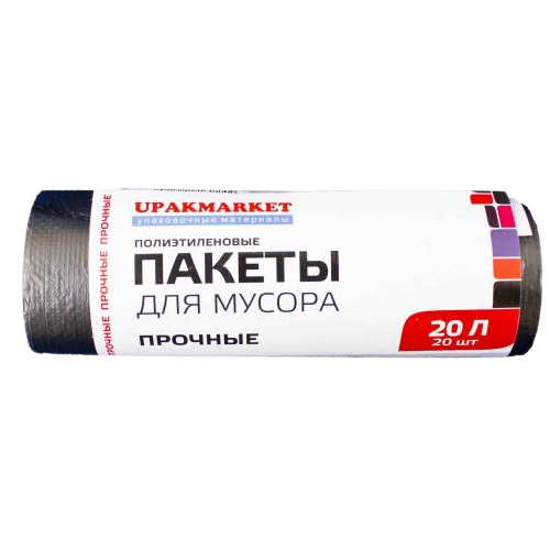 пакет мус. 20лит.20шт прочные УП (100уп)