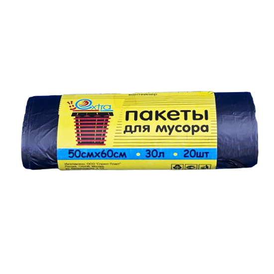 пакет мус. 30 лит.20шт Экстра(80уп)