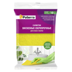 салфетка "Вискоза" 30х38 PATERRA 10шт (20уп)