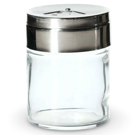 солонка  BASIC  с металической крышкой 115мл Арт.43880SLB