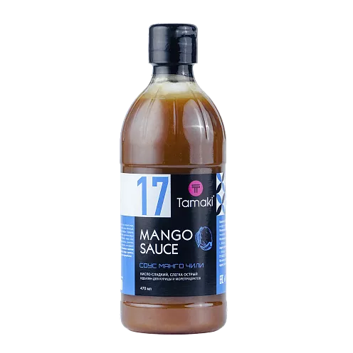 Соус №17 Манго с перцем чили Tamaki  1уп/0,47л/6уп/кор.