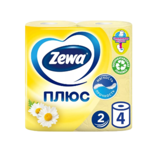 Туалетная бум. ZEWA Ромашка 2-х слойная