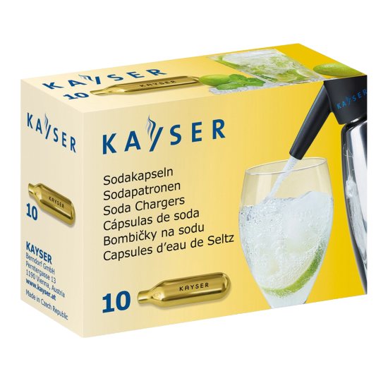 Балончики для сифона д/содовой "Kayser" 10шт Арт.30000717