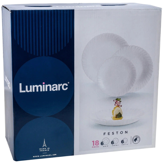 Набор столовый 18пр ФЭСТОН Luminarc  Арт.Q1498