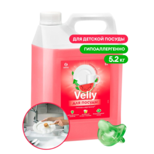 GRASS Средство для мытья посуды "Velly Sensetive" Арбуз 5,2кг