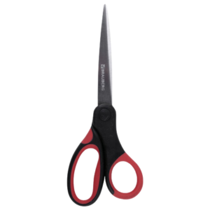 Ножницы BRAUBERG 210мм красно--черные Арт.231566