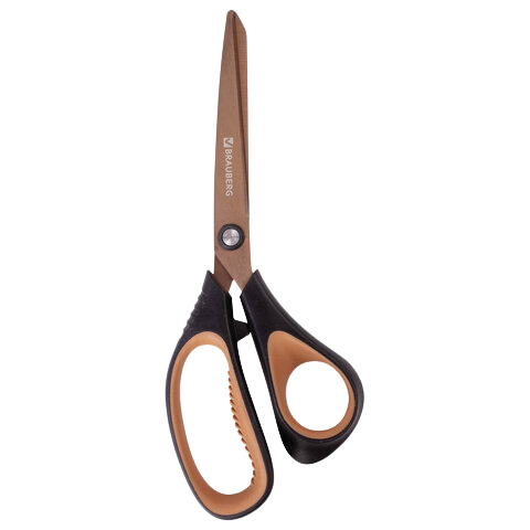 Ножницы BRAUBERG 210мм титановое покрытие Арт.236790
