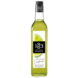 Сироп "Lime juice cordial (Сироп из лайма и желтого лимона)" 1883 Maison Routin 0,7л.
