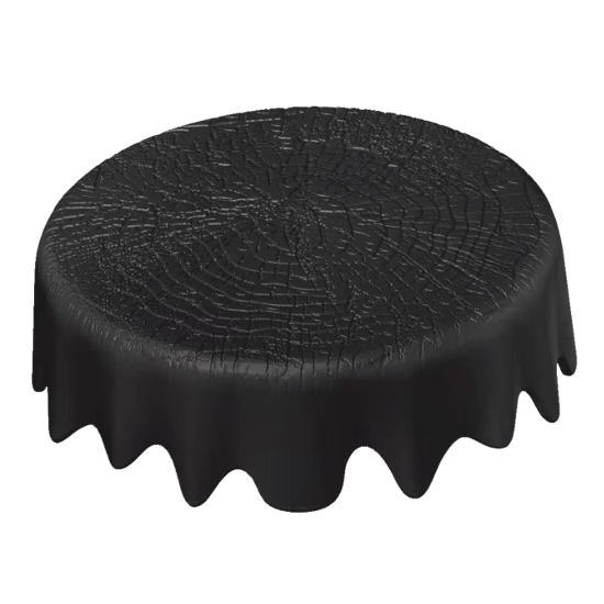 Блюдо для подачи d=25 см, h=7 см, серия "Black Raw Wood" P.L. - ProffCuisine  Арт.81229862