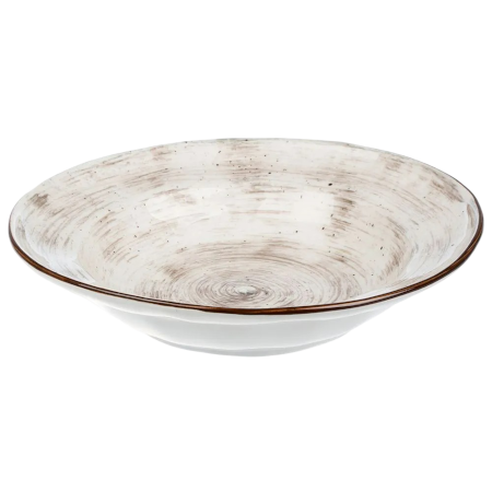 Тарелка глубокая White Fusion 350 мл, 22 см, P.L. Proff Cuisine Арт.73024322