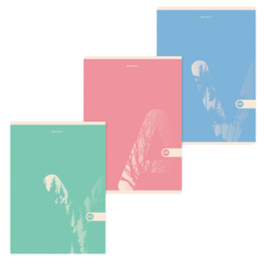 Тетрадь А4, 48 л., BRAUBERG, скоба, клетка, обложка картон, "PASTEL", 404041