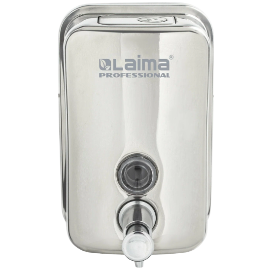 Дозатор для жидкого мыла LAIMA PROFESSIONAL INOX (гарантия 3 года), 0,5 л, нержавеющая ст Арт.605394