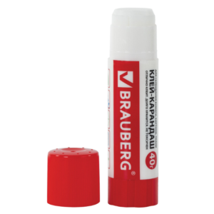 Клей карандаш  BRAUBERG 40 г, Арт.222928