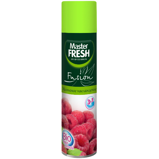 Освежитель воздуха MASTER FRESH Малиновое наслаждение, 300 мл (24шт)