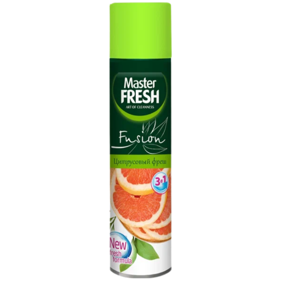 Освежитель воздуха MASTER FRESH Цитрусовый фреш, 300 мл (24шт)