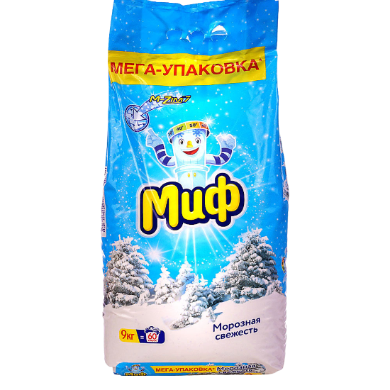 Стиральный порошок  Миф 9кг. АВТОМАТ