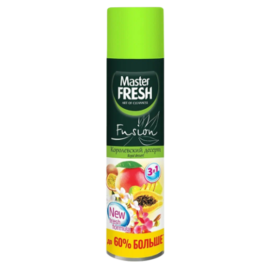 Освежитель воздуха MASTER FRESH Королевский десерт 300 мл (24шт)