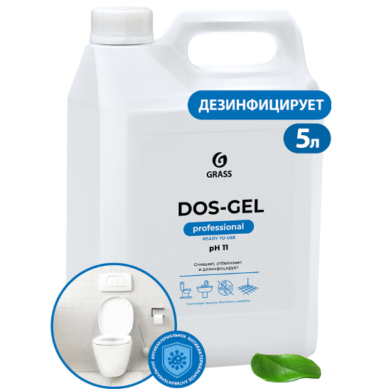 GRASS Универсальный чистящий гель "DOS GEL" (канистра 5,3 кг)