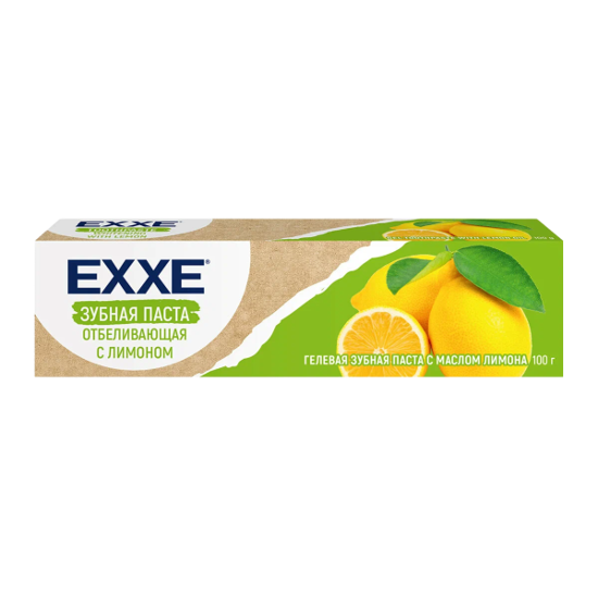 Паста зубная EXXE "Отбеливающая с Лимоном" 100г (72шт/кор)