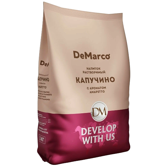 Каппучино с ароматом Амаретто 1кг DeMarco