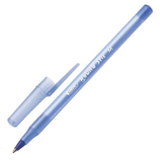 Ручка BIC синяя,узел 1мм,