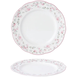 Тарелка классическая d=27 cм,фарфор "NOBLE" серия "Retro Ritz-La Vie En Rose" Арт.81229633