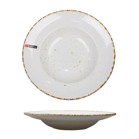 Тарелка круглая для пасты Organica Grain 400 мл, d=27,5 см, P.L. Proff Cuisine Арт.81220310