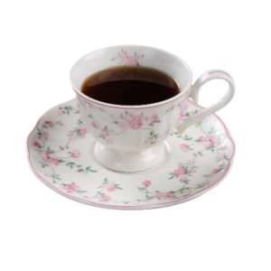 Чайная пара 200 мл,фарфор "NOBLE" серия "Retro Ritz-La Vie En Rose"Арт.81229642/81229643