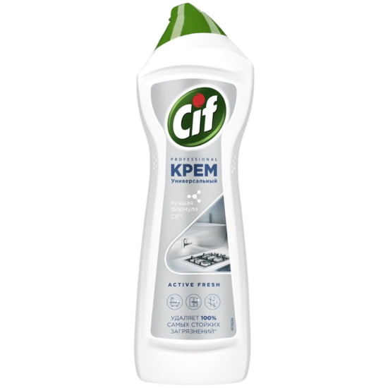Чистящее средство крем 750 мл, CIF PROFESSIONAL "Active Fresh"