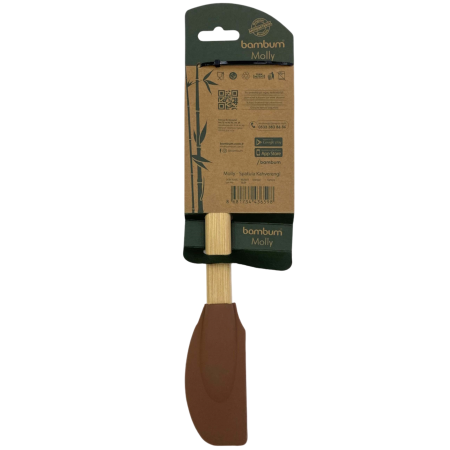 Лопатка 4,3х28х3 см Molly  цвет корич. Арт.В3659