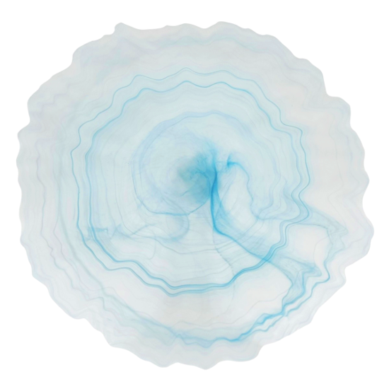 Тарелка-блюдо матовое d=33см h=2см материал cтекло,серия "Blue Sunset" P.L. Арт.81221716